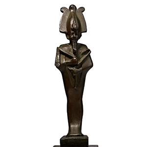 Egyptian Style Bronze Statue of Osiris