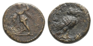 Lucania, Metapontion AE 15mm.
