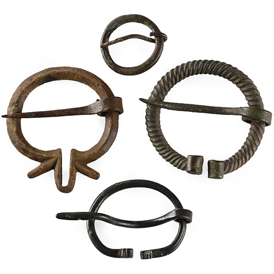 Viking Period Bronze Penannular Brooch Collection