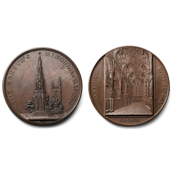 Great Britain. Oxford Cathedral AE Medal.