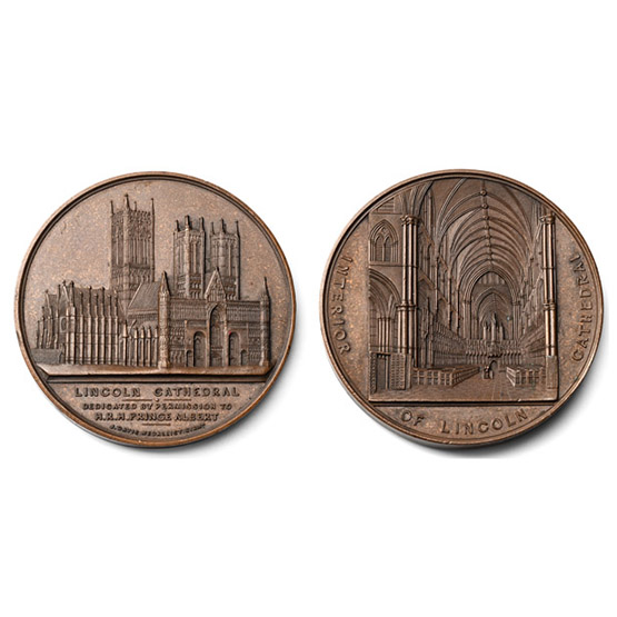 Great Britain. Lincoln Cathedral AE Medal.