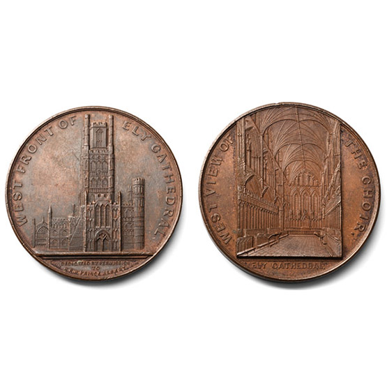 Great Britain. Ely Cathedral AE Medal.