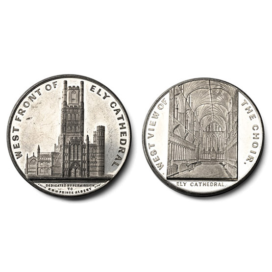 Great Britain. Ely Cathedral WM Medal.