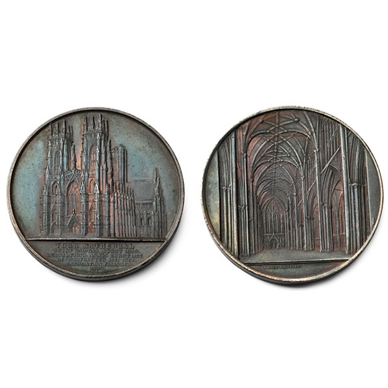 Great Britain. York Cathedral WM Medal.