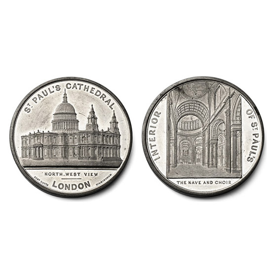 Great Britain. St Pauls Cathedral WM Medal.