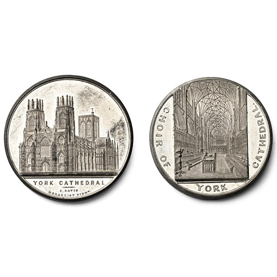 Great Britain. York Cathedral WM Medal.