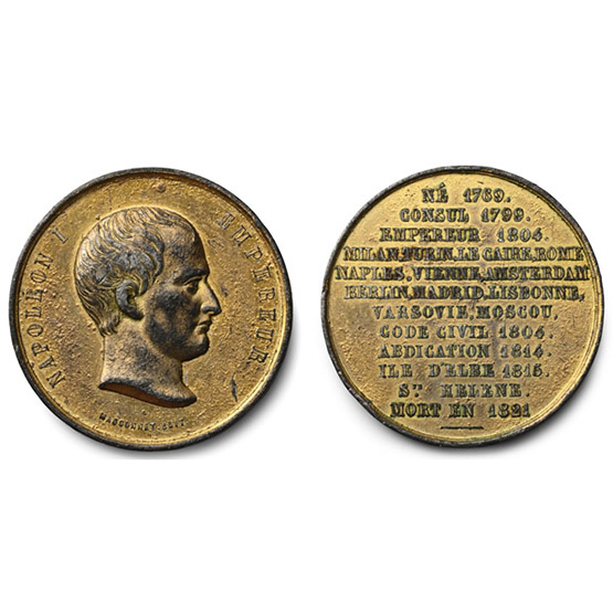 France. First Empire, Napoléon I SN Medal.