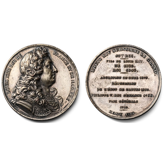 France. Louis XIV WM Medal.