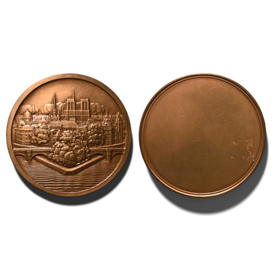 France. Ile de la Cite AE Medal.