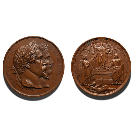 France. Second Empire, Napoléon III AE Medal.