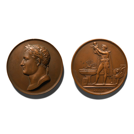 France. First Empire, Napoléon I AE Restrike Medal.