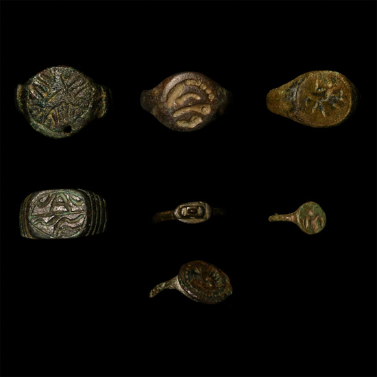Celtic to Medieval Bronze Ring Collection