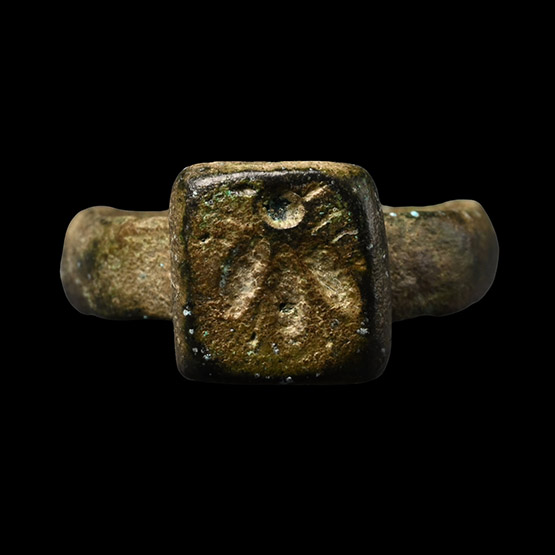 Roman Bronze Ring with Bee