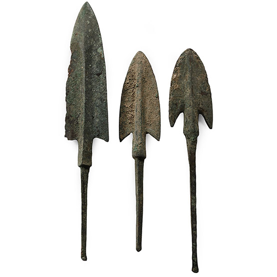 Luristan Bronze Arrowhead Collection