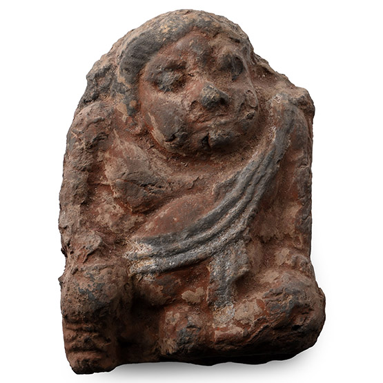 Chinese Song Terracotta Tile with Budai