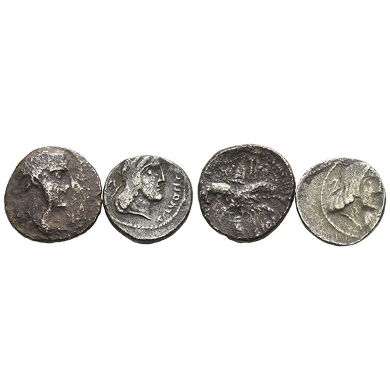 Group of Two [2] Greek AR Coins.