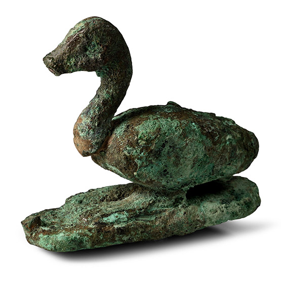 Egyptian Bronze Ibis Attachment
