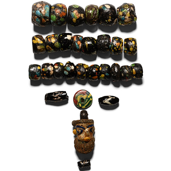 Phoenician Glass Bead Collection