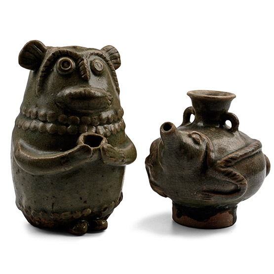 Chinese Green-Glazed Waterdroppers