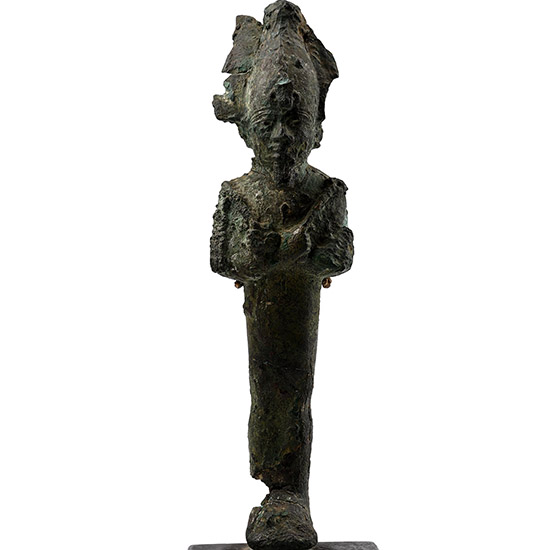 Egyptian Bronze Osiris Statue