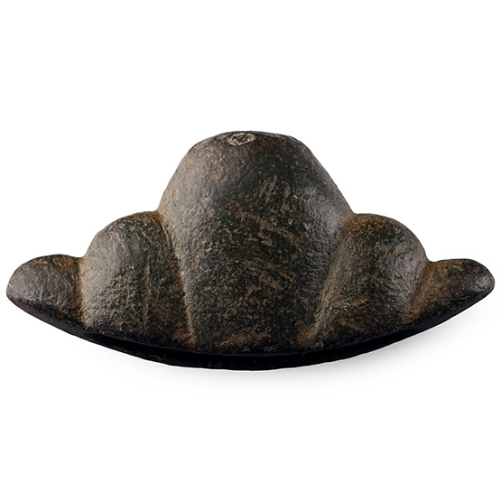 Anglo-Scandinavian Viking Bronze Five-Lobed Sword Pommel