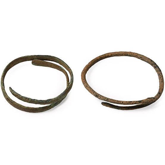 Greek Bronze Childs Bracelet Group