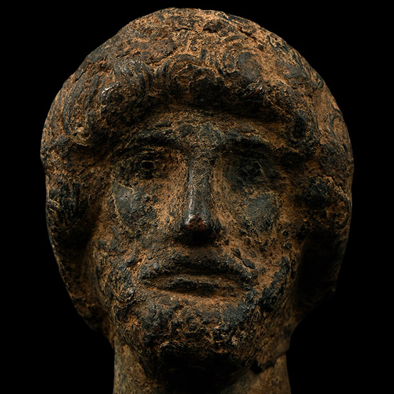 Roman Bronze Head
