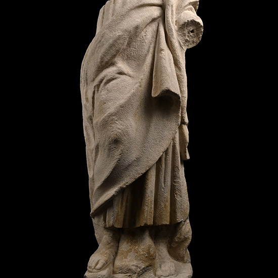 Large Renaissance Stone Statue of Standing Male