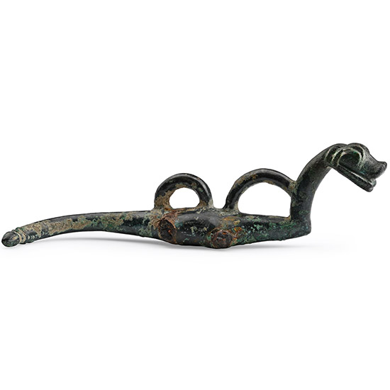 Luristan Bronze Horse Harness Cheekpiece