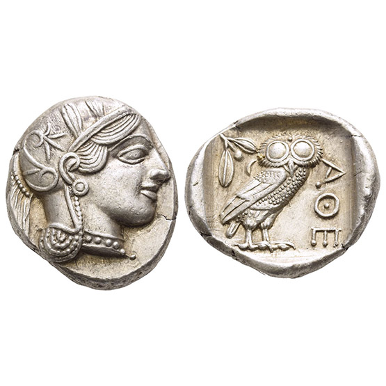 Attica, Athens AR Tetradrachm.