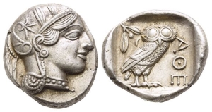 Attica, Athens AR Tetradrachm.