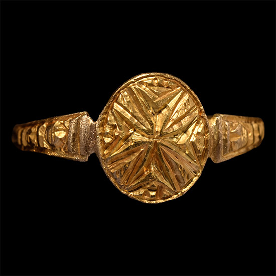 The Dummer Medieval Knights Hospitaller Gold Ring