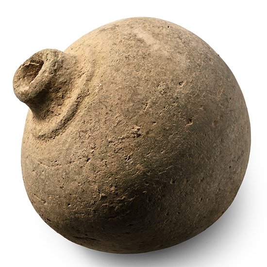 Byzantine Greek Fire Ceramic Fire Bomb or Hand Grenade