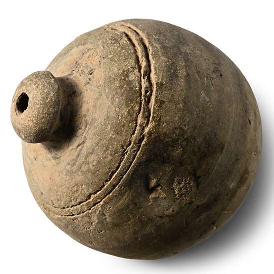 Byzantine Greek Fire Ceramic Bomb or Hand Grenade