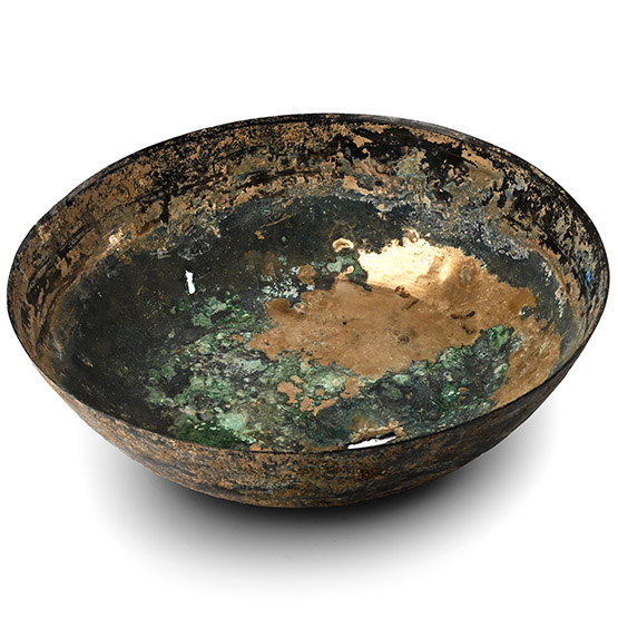 Large Western Asiatic Bronze Bowl
