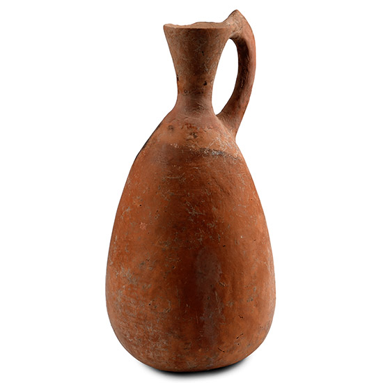 Amlash Pottery Jug with Zoomorphic Handle