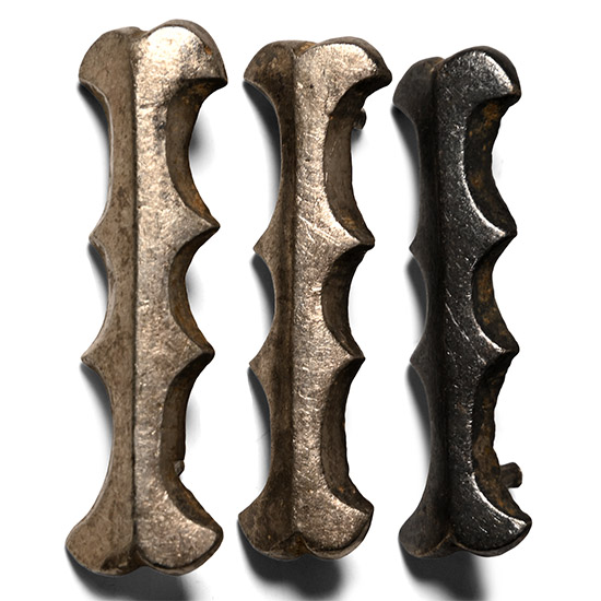 Viking Age Silver Belt Stiffeners