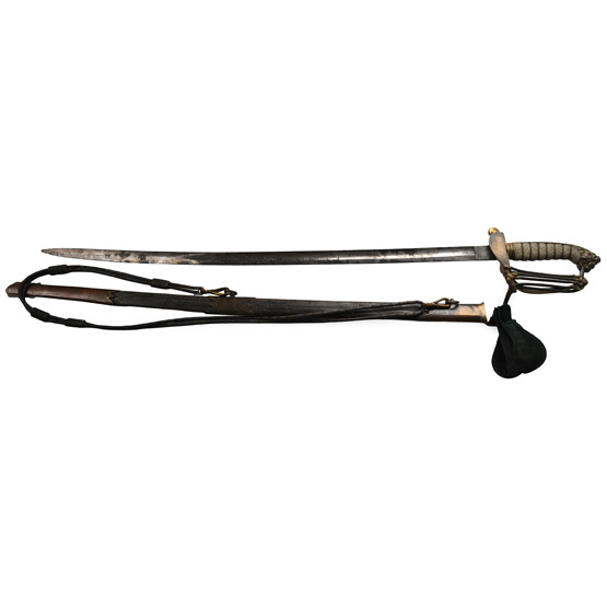 Royal Navy Officer’s Sword for Battle of Trafalgar Midshipman (Later Commander) James Eaton