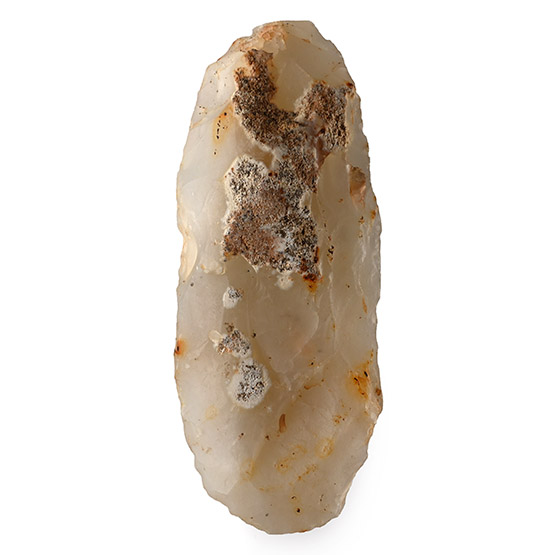 Stone Age Neolithic Flaked Chalcedony Axehead