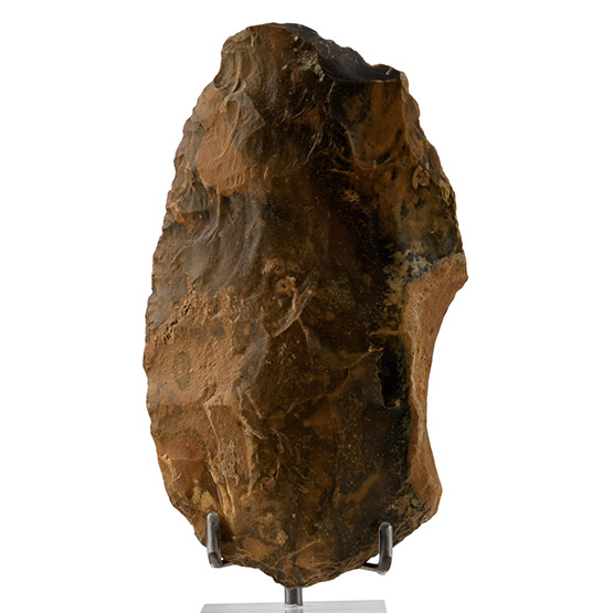 Large Stone Age Acheulean Flint Handaxe