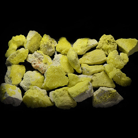 20 Sulphur Mineral Specimens