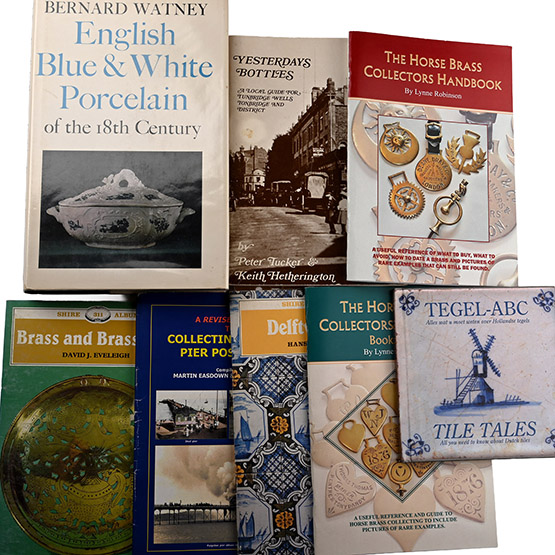 Books on Collecting Antiques - 9 Titles