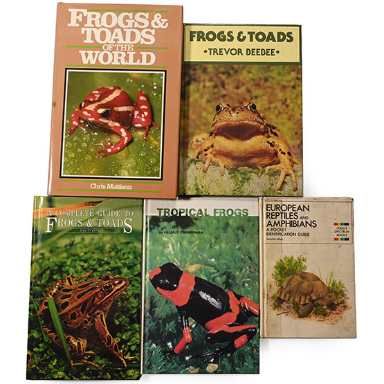 Books on Frogs, Reptiles and Amphibians - 5 Titles