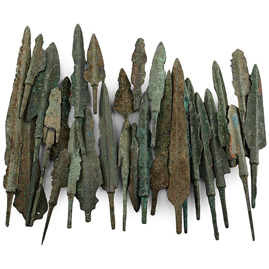 Western Asiatic Arrowhead and Blade Collection
