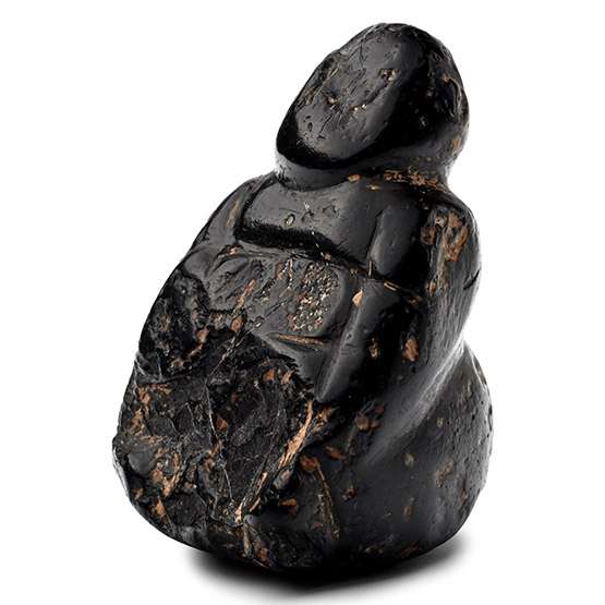 Anatolian Obsidian Idol