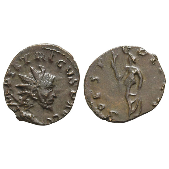 Tetricus I, Romano-Gallic Emperor BI Antoninianus.
