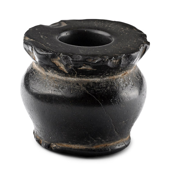 Egyptian Basalt Kohl Pot