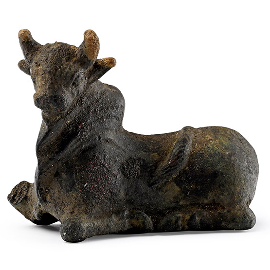 Roman Bronze Zebu Statuette