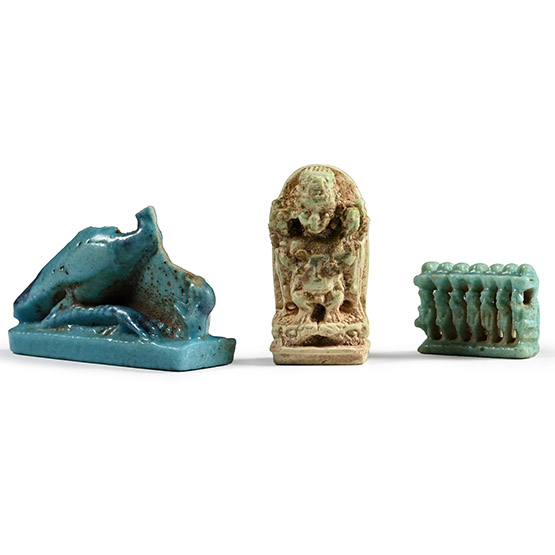 Egyptian Faience Amulet Collection