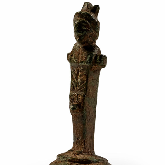 Roman Bronze Miniature Herm Statuette